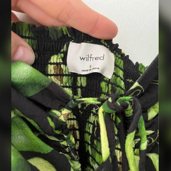 Aritzia Wilfred Pandora avocado dress - Picture 9 of 9